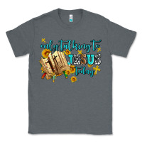 Charcoal Heather only talking to jesus today Classic Tee - AdoDesignShop