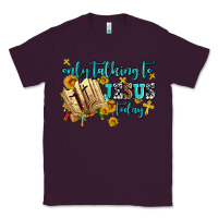 Plum only talking to jesus today Classic Tee - AdoDesignShop
