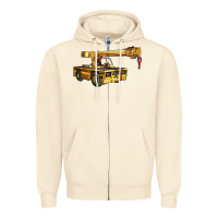 Sandshell carry deck crane Zipper Hoodie - LillyAllenDesigns