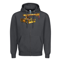 Smoke carry deck crane Zipper Hoodie - LillyAllenDesigns