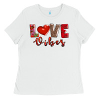 White love vibes Ladies Tee - AdoDesignShop