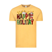 Happy Holiday Christmas Vintage Tee | Teevron