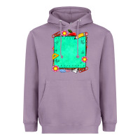 Lavender school add your own text Heavyweight Hoodie - NancyCooperArtShop