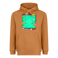 Meerkat school add your own text Heavyweight Hoodie - NancyCooperArtShop