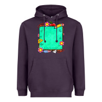 Plum school add your own text Heavyweight Hoodie - NancyCooperArtShop