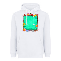 White school add your own text Heavyweight Hoodie - NancyCooperArtShop