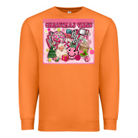 Carrot 3d retro pink christmas vibes Premium Sweatshirt - MaliasSmallBusiness