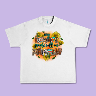 My Favorite People Call Me Mawmaw Urban Heavy Tee Designed By Adodesignshop