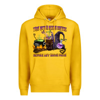 Lemon this witch needs coffee before any hocus pocus Premium Hoodie - BarkalooDesign