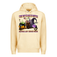 Pina Colada this witch needs coffee before any hocus pocus Premium Hoodie - BarkalooDesign