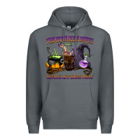 Rock this witch needs coffee before any hocus pocus Premium Hoodie - BarkalooDesign