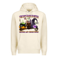 Tofu this witch needs coffee before any hocus pocus Premium Hoodie - BarkalooDesign