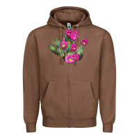 Chestnut strawberry hedgehog cactus Zipper Hoodie - LillyAllenDesigns