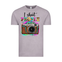 Vintage Zinc i shoot people tie dye gemstone vintage camera Vintage Tee - FaDigitalArtStudio
