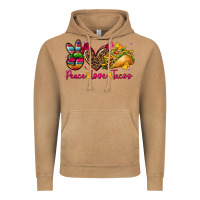 Peace Love Tacos Vintage Hoodie | Teevron