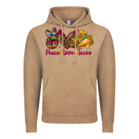 Vintage Coffee peace love tacos Vintage Hoodie - CTS Tumbler Store