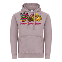 Vintage Zinc peace love tacos Vintage Hoodie - CTS Tumbler Store