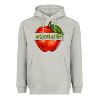 Moon Dust teacher life with apple Heavyweight Hoodie - NancyCooperArtShop