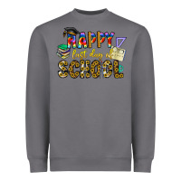 Storm happy last day of school Heavyweight Sweatshirt - CowhideDigitalArt