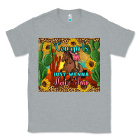Heather Grey cowgirls just wanna have fun Classic Tee - Artiststas