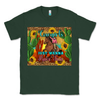 Sports Green cowgirls just wanna have fun Classic Tee - Artiststas