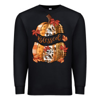 Black blessed Premium Sweatshirt - MaliasSmallBusiness