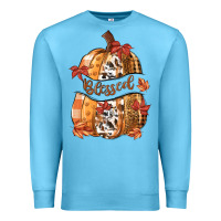 Ocean Blue blessed Premium Sweatshirt - MaliasSmallBusiness