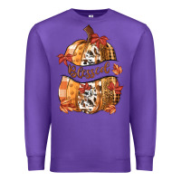 Purple blessed Premium Sweatshirt - MaliasSmallBusiness