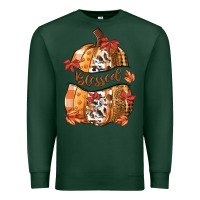 Sports Green blessed Premium Sweatshirt - MaliasSmallBusiness