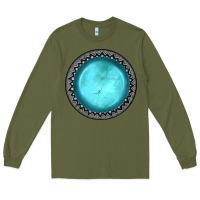 Army Green gemstone Long Sleeve Tee - JahusDesignShop