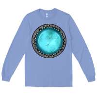 Colony Blue gemstone Long Sleeve Tee - JahusDesignShop
