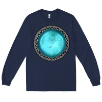 Navy gemstone Long Sleeve Tee - JahusDesignShop