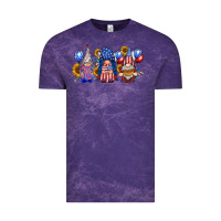 Cloud Purple america gnomes Vintage Tee - RacoonDesign