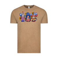 Vintage Coffee america gnomes Vintage Tee - RacoonDesign