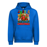 Cobalt just a girl who loves christmas Urban Hoodie - texasbilliewilder