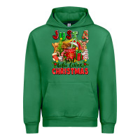 Emerald just a girl who loves christmas Urban Hoodie - texasbilliewilder