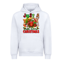 White just a girl who loves christmas Urban Hoodie - texasbilliewilder