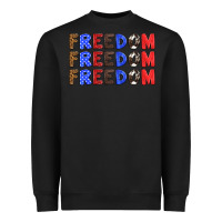 Black 4th of july freedom Heavyweight Sweatshirt - HRA Design Shop