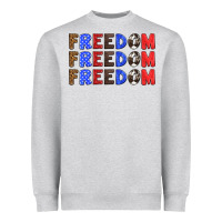 4th Of July Freedom Heavyweight Sweatshirt | Teevron