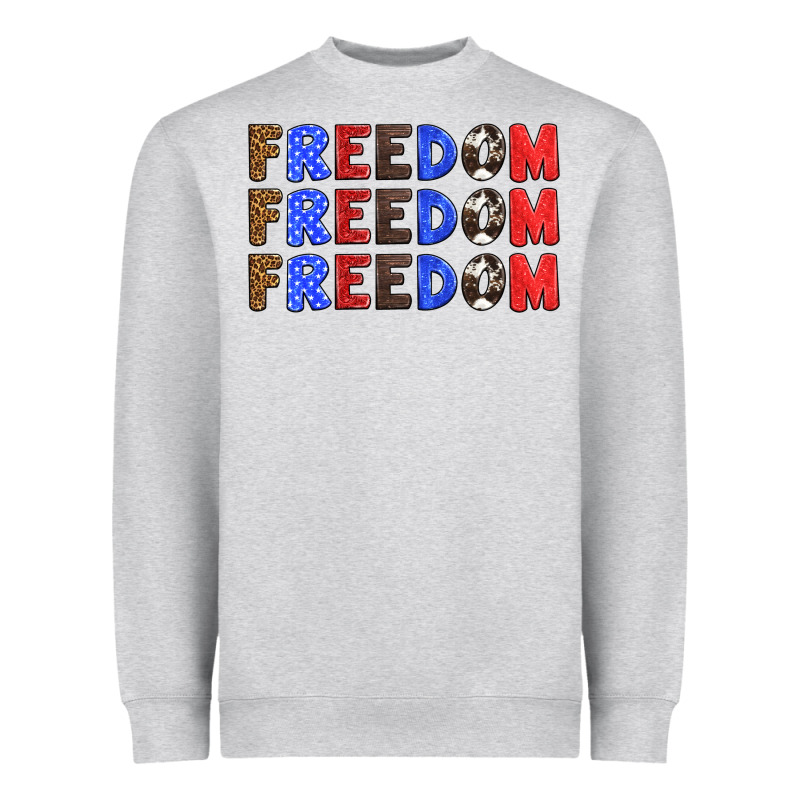 4th Of July Freedom Heavyweight Sweatshirt by HRA Design Shop | Teevron