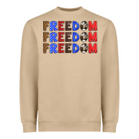 Mushroom 4th of july freedom Heavyweight Sweatshirt - HRA Design Shop