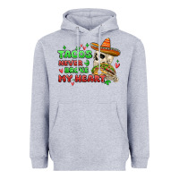 Heather Grey baby its cold outside skeleton Heavyweight Hoodie - MaliasSmallBusiness