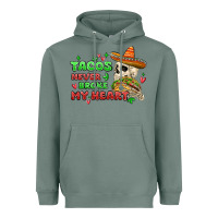 Sage baby its cold outside skeleton Heavyweight Hoodie - MaliasSmallBusiness