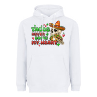 White baby its cold outside skeleton Heavyweight Hoodie - MaliasSmallBusiness