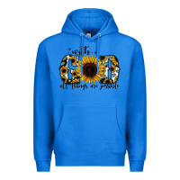 True Royal with god all things are possible sunflower Premium Hoodie - Jasminsmagicworld