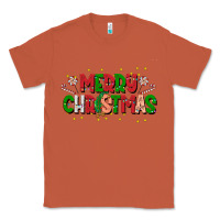 Copper festive merry christmas greeting Classic Tee - CowhideDigitalArt