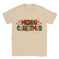 Mushroom festive merry christmas greeting Classic Tee - CowhideDigitalArt