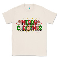 Natural festive merry christmas greeting Classic Tee - CowhideDigitalArt