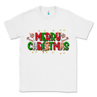 White festive merry christmas greeting Classic Tee - CowhideDigitalArt