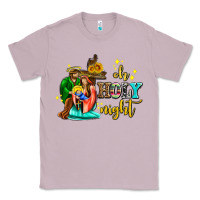 Lilac oh holy night with sunflower and cross Classic Tee - AdoDesignShop